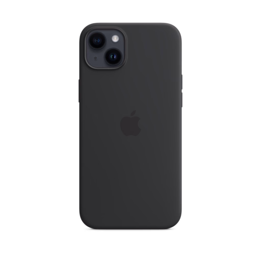 iPhone 14 Plus Silicone Case with MagSafe — Midnight