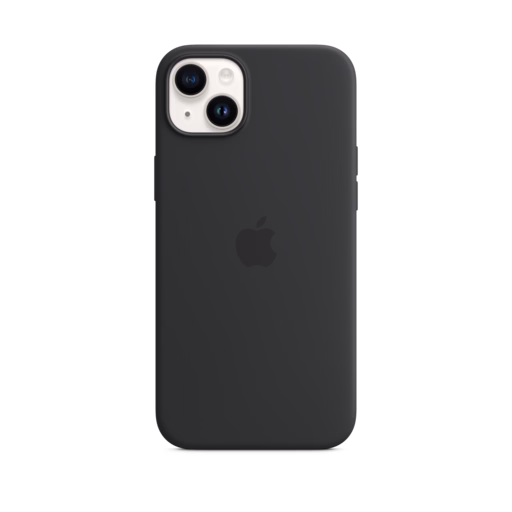 iPhone 14 Plus Silicone Case with MagSafe — Midnight