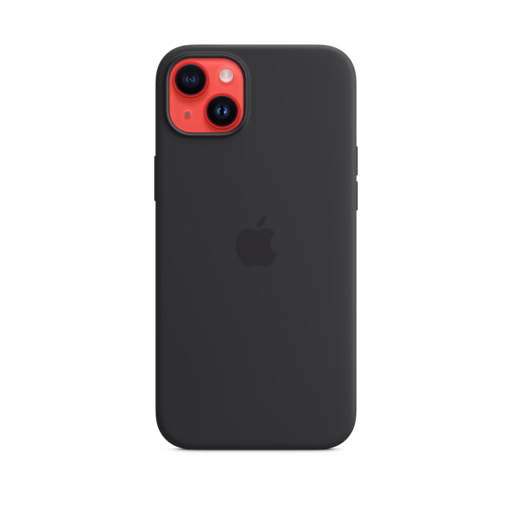 iPhone 14 Plus Silicone Case with MagSafe — Midnight