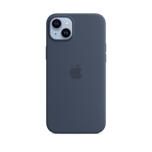 iPhone 14 Plus Silicone Case — Storm Blue
