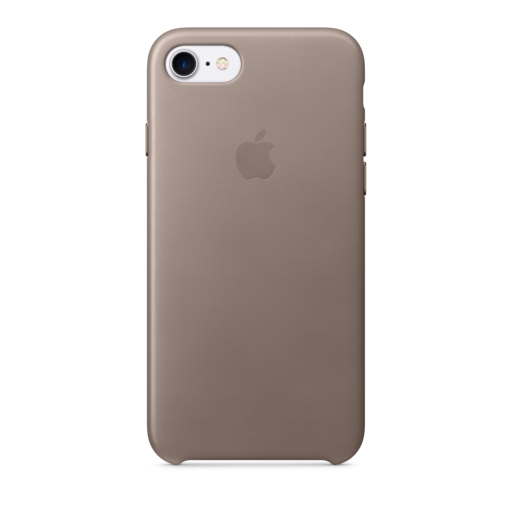 iPhone 7-8 Leather Case — Taupe