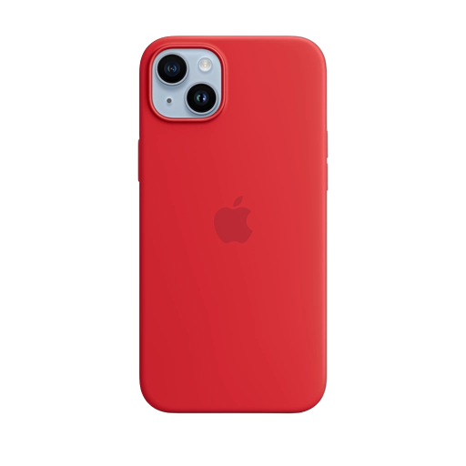 iPhone 14 Plus Silicone Case — (PRODUCT)RED