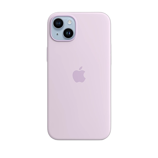 iPhone 14 Plus Silicone Case — Lilac
