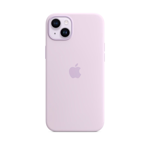 iPhone 14 Plus Silicone Case with MagSafe — Lilac