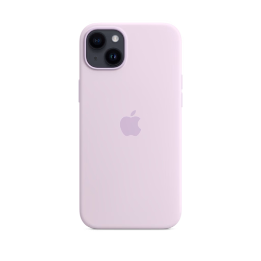 iPhone 14 Plus Silicone Case with MagSafe — Lilac