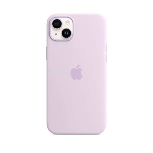 iPhone 14 Plus Silicone Case with MagSafe — Lilac