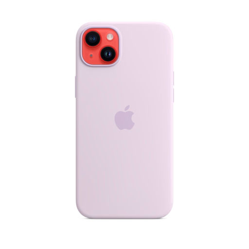 iPhone 14 Plus Silicone Case with MagSafe — Lilac