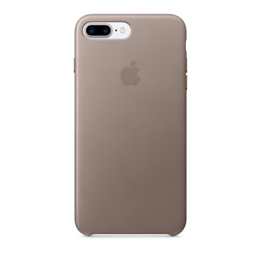 iPhone 7-8 Plus Leather Case — Taupe