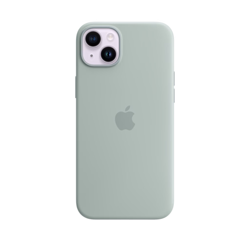 iPhone 14 Plus Silicone Case with MagSafe — Succulent