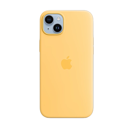iPhone 14 Plus Silicone Case — Sunglow