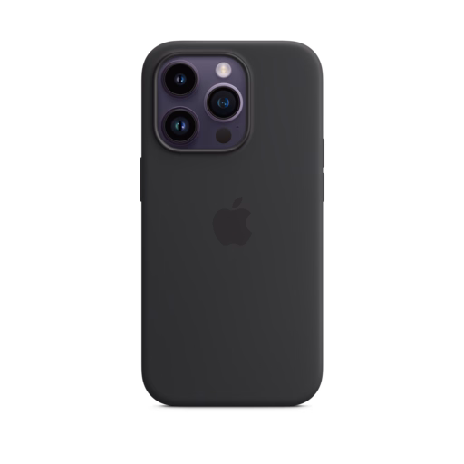 iPhone 14 Pro Silicone Case — Midnight