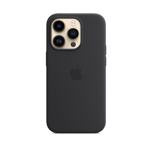 iPhone 14 Pro Silicone Case with MagSafe — Midnight
