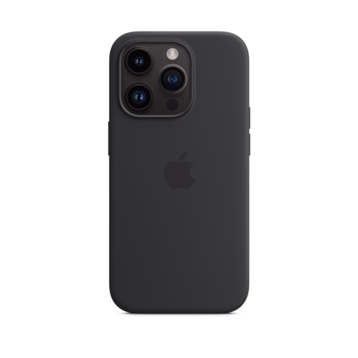 iPhone 14 Pro Silicone Case with MagSafe — Midnight