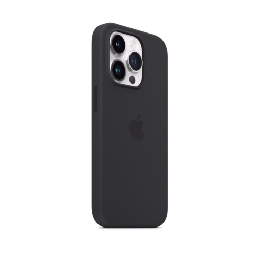 iPhone 14 Pro Silicone Case with MagSafe — Midnight