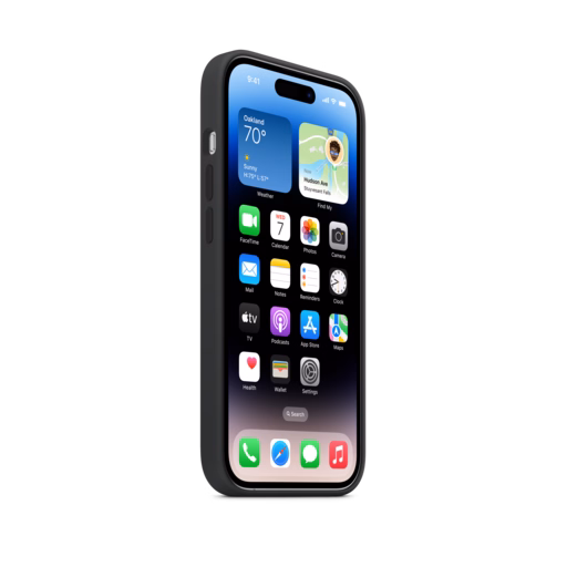 iPhone 14 Pro Silicone Case with MagSafe — Midnight