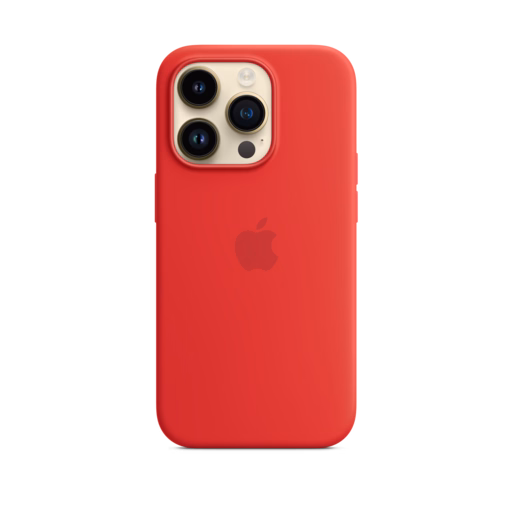 iPhone 14 Pro Silicone Case with MagSafe — (PRODUCT)RED