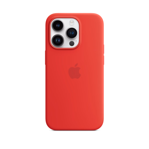 iPhone 14 Pro Silicone Case with MagSafe — (PRODUCT)RED