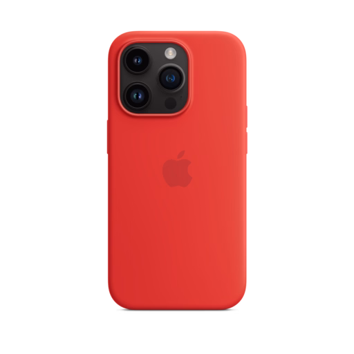 iPhone 14 Pro Silicone Case with MagSafe — (PRODUCT)RED