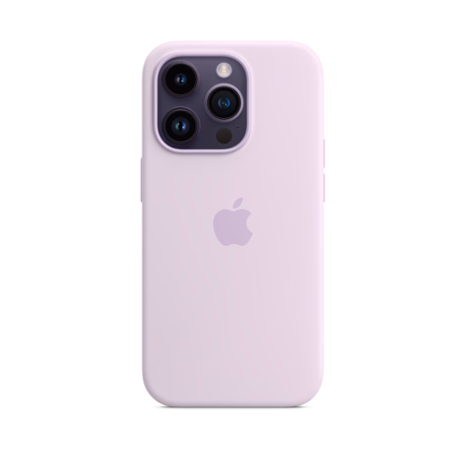 iPhone 14 Pro Silicone Case — Lilac