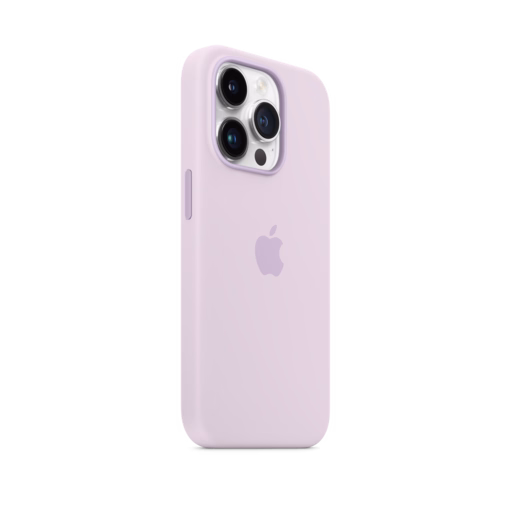 iPhone 14 Pro Silicone Case with MagSafe — Lilac