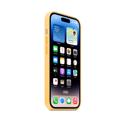 iPhone 14 Pro Silicone Case with MagSafe — Sunglow