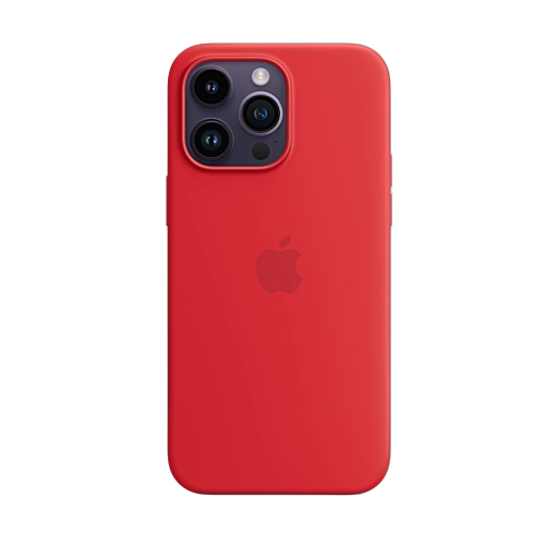 iPhone 14 Pro Max Silicone Case — (PRODUCT)RED