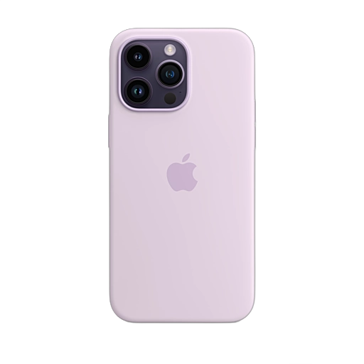 iPhone 14 Pro Max Silicone Case — Lilac