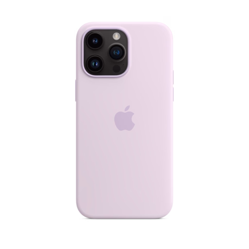 iPhone 14 Pro Max Silicone Case with MagSafe — Lilac