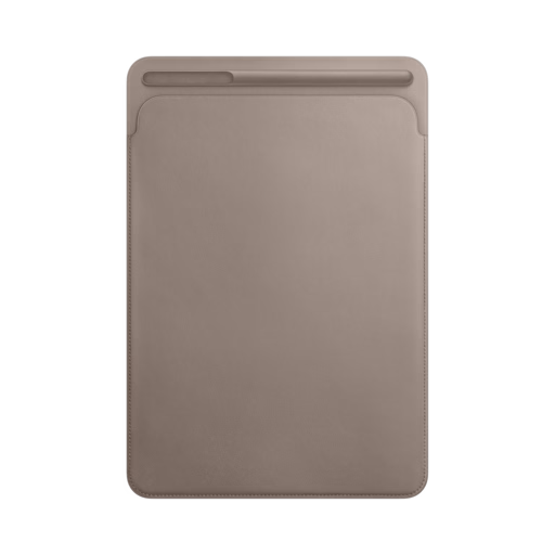 iPad 10.5 Leather Sleeve — Taupe