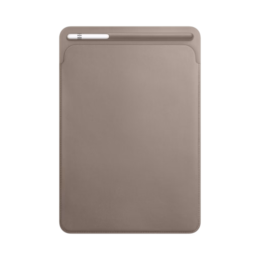 Leather Sleeve for iPad Pro 10.5″ — Taupe