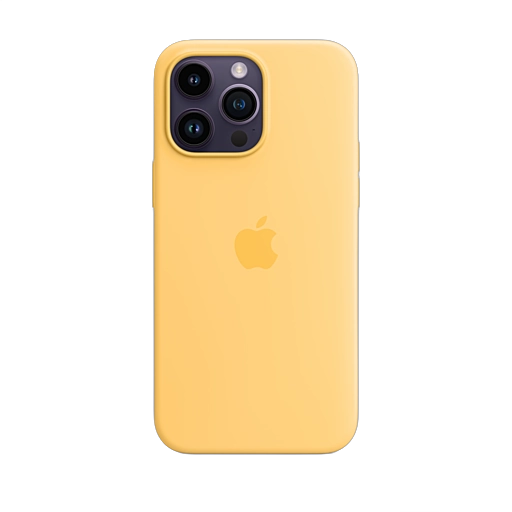 iPhone 14 Pro Max Silicone Case — Sunglow