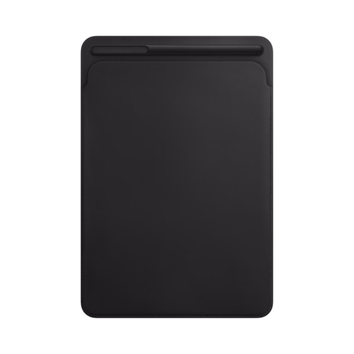 iPad 10.5 Leather Sleeve — Black
