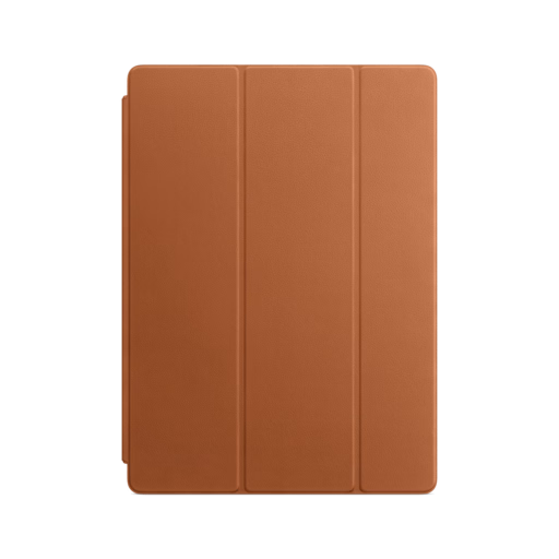 iPad Pro 12.9 1-2 Leather Smart Cover — Saddle Brown