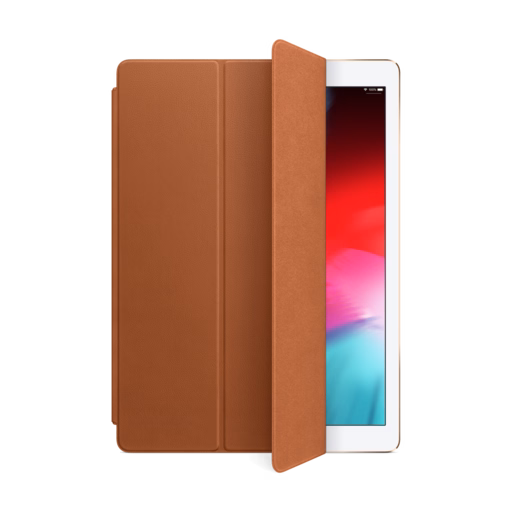 Leather Smart Cover for iPad Pro 12.9″ — Saddle Brown