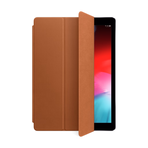 Leather Smart Cover for iPad Pro 12.9″ — Saddle Brown