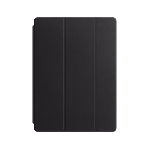 iPad Pro 12.9 1-2 Leather Smart Cover — Black