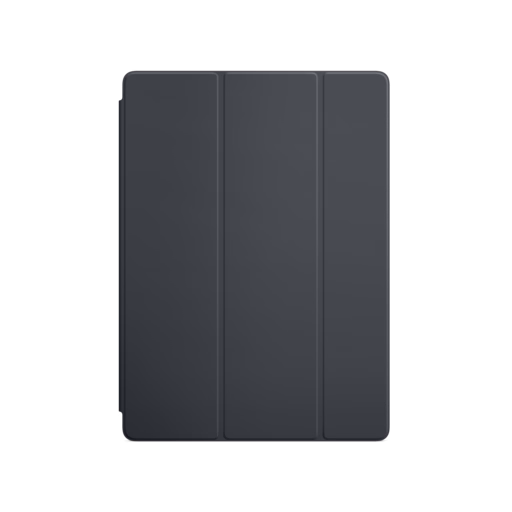 iPad Pro 12.9 1-2 Polyurethane Smart Cover — Charcoal Gray