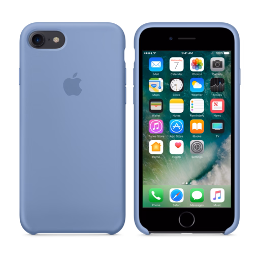 iPhone 7 Silicone Case — Azure
