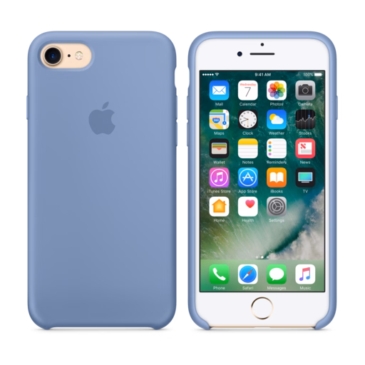 iPhone 7 Silicone Case — Azure