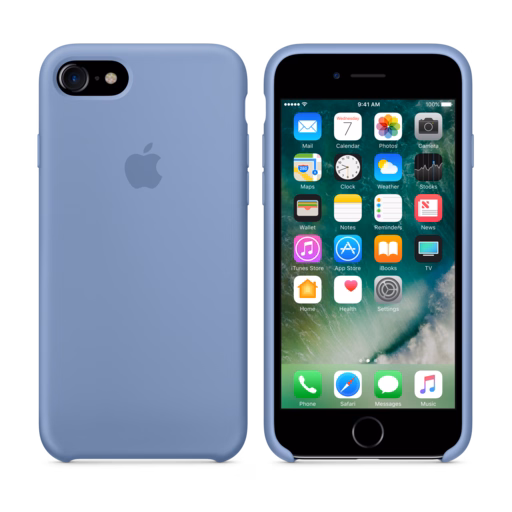 iPhone 7 Silicone Case — Azure
