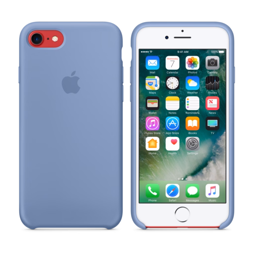 iPhone 7 Silicone Case — Azure