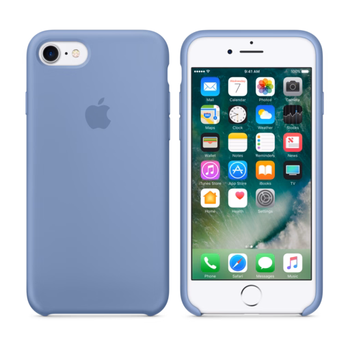 iPhone 7 Silicone Case — Azure