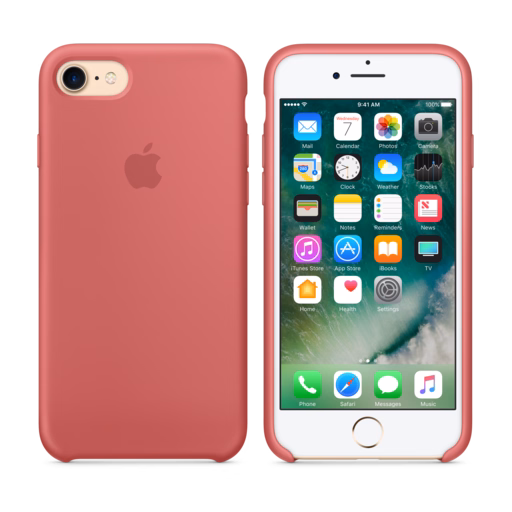 iPhone 7 Silicone Case — Camellia
