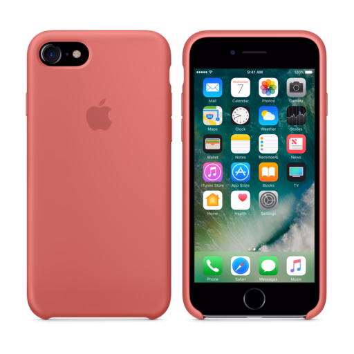 iPhone 7 Silicone Case — Camellia