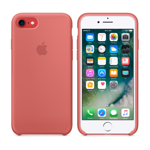 iPhone 7 Silicone Case — Camellia