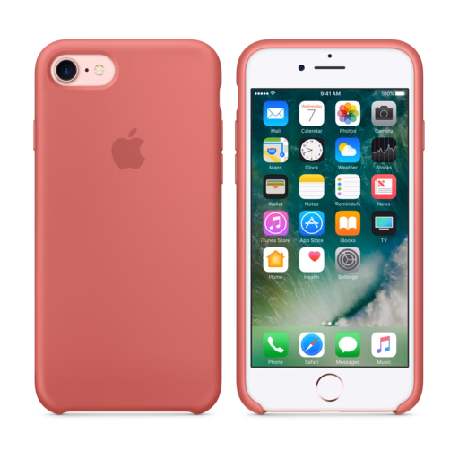 iPhone 7 Silicone Case — Camellia