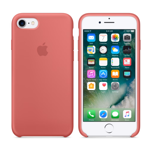 iPhone 7 Silicone Case — Camellia