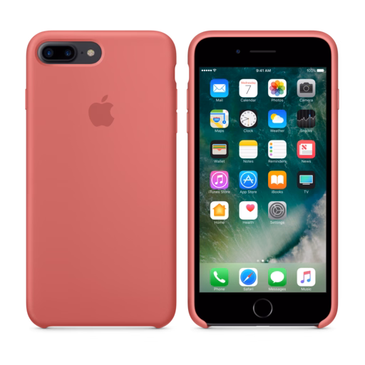 iPhone 7 Plus Silicone Case — Camellia