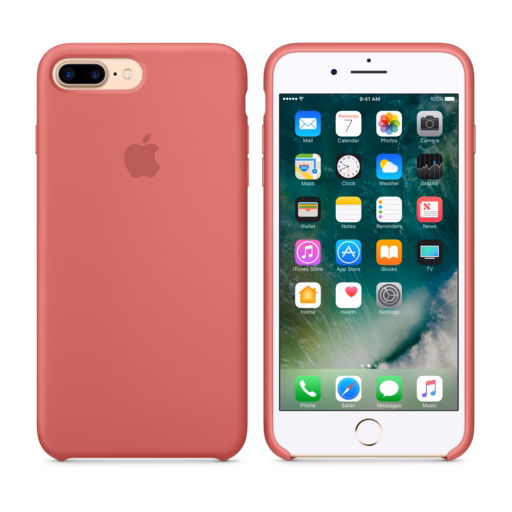 iPhone 7 Plus Silicone Case — Camellia