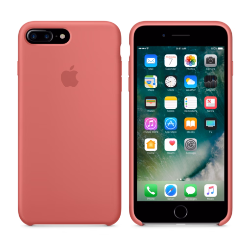 iPhone 7 Plus Silicone Case — Camellia